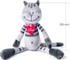 Katze Matteo mittel - grau 38 cm Produktbild-Vorschau 2