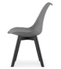 Set de 4 chaises de salle à manger Chaise de salon 4x gris Voir les images du produit 7