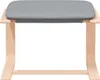 vidaXL Sgabello grigio chiaro 51x41x40 cm tessuto Anteprima dell’immagine prodotto 13