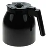 A black thermos carafe is shown against a white background. Voir les images du produit