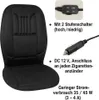 2x Sitzheizung mit DC 12 V Anschluss fürs Auto – Heizmatte Produktbild-Vorschau 2