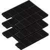 3 Stk. Ersatz Kohlefilter zu KF 17139 -  Aktivkohlefilter Produktbild-Vorschau 1