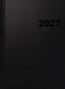 2027 BRUNNEN Stolní kalendář A4, 2 stránky na týden, černý Náhled obrázku produktu 1