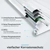 SONNI Vertikálny radiátor, rúrkový radiátor, jednostenný, Náhľad obrázku produktu 2