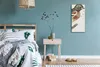 Wanduhr Bürouhr Leinwand Bild Geräuschlos 30x60 Zeichnung Produktbild-Vorschau 4