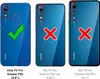 Three phone backs showing compatibility for Huawei P20 models. Podgląd zdjęcia produktu
