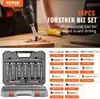 VEVOR 16 pces Jeu de mèches à bois Forstner 6-41mm Jeu de Voir les images du produit 2