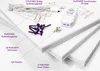 A flat lay of a DIY LED star ceiling kit, showing all the components including foam boards, LEDs, cables, screws, and a power transformer. Produktbild-Vorschau