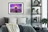 MuchoWow® Gerahmtes Poster Lavendel - Baum - Lila - Wolken Produktbild-Vorschau 2