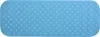 MSV Dusch-/Badeschutzmatte Bad - Gummi - blau - 36 x 97 cm Produktbild-Vorschau 2