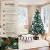 Sapin de Noël artificiel avec pommes de pin et support Voir les images du produit 2