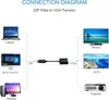 DisplayPort DP Stecker auf VGA Konverter Adapter Kabel Produktbild-Vorschau 8