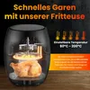 Extralink Heißluftfritteuse 2 L, 1000W, Timer, kompakt, Produktbild-Vorschau 3