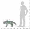 vidaXL Plüschtier Triceratops Stehend Plüsch Grün XXL Produktbild-Vorschau 3