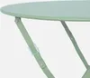 sweeek - Klappbarer Bistro-Gartentisch aus Stahl Ø 60 cm, 2 Produktbild-Vorschau 3