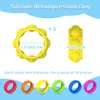18 Stück Fidget Ring Toys für Kinder Erwachsene, Sensorik Produktbild-Vorschau 6