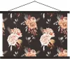 MuchoWow® Textilposter Blumen - Blätter - Natur 60x40 cm Produktbild-Vorschau 1