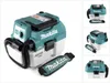 Makita DVC750LZX3 - Vysavač - kanystrový - bezsáčkový Náhled obrázku produktu 1