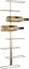 Present Time - Weinregal Float - Gold - 32.5x9.5x80.5cm - Produktbild-Vorschau 1