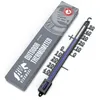A thermometer and its packaging are displayed against a white background. Anteprima dell’immagine prodotto