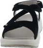 Joya Jenny Black Sandale, Veloursleder, Klettv., Produktbild-Vorschau 13