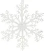 Weihnachtsdeko Schneeflocke Transparent & Silberfarben Ø 21 Produktbild-Vorschau 7