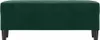 vidaXL Lavica Dark Green 100x35x41 cm Velvet Náhľad obrázku produktu 3