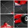Wanduhr - Rund - Glasuhr - Formel F1 Auto Geschwindigkeit - Produktbild-Vorschau 8