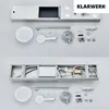 KLARWERK® BEN | Duschpaneel Edelstahl Silber Kopfdusche & Produktbild-Vorschau 9