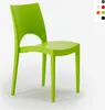 A single green chair is shown against a white background. Voir les images du produit