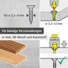 wolfcraft - Bohrer - für Holz, Kunststoff, nicht Náhled obrázku produktu 9