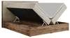 MKS MEBLE Boxspringbett 180x200 mit Bettkasten Eiche, Produktbild-Vorschau 16