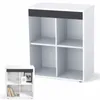 Bücherregal mit 4 Fächern Raumteiler Standregal Wandregal Produktbild-Vorschau 3