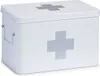 Zeller Medizin-Box, Metall, weiß 32x19,5x20 Produktbild-Vorschau 1