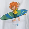 Bavarian Caps T-Shirt , Pumuckl surft Weiß, M Produktbild-Vorschau 6