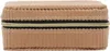 Schmuckschatulle, Cord, 12 x 12 x 5 cm Produktbild-Vorschau 3