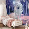 Muralo Vlies Fototapete für Kinder EINHORN Feen Bäume Produktbild-Vorschau 8