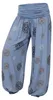 Haremshose Damen weite Hose mit Gummizug Sommerhose Gr. 36 Produktbild-Vorschau 2