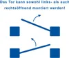 GEWA Gartentor Gartentür Zauntor Einzeltor Tor Tür Zaun Produktbild-Vorschau 6