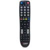A black remote control is shown against a white background. Produktbild-Vorschau