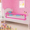 vidaXL Protezione per letto per bambini 2 pezzi Rosa 150 x Anteprima dell’immagine prodotto 2