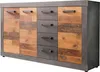 trendteam Wohnen Kommode Indy Graphit Grau Matera NB/Old Produktbild-Vorschau 2