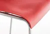 TPFLiving Barhocker Hope 4-Fuß Gestell Metall in Chromoptik Produktbild-Vorschau 7