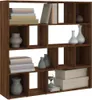 vidaXL Regał/przegroda do pokoju brązowy dąb 105x24x102 cm Podgląd zdjęcia produktu 4