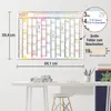 TOBJA Wandkalender 2027 A1 Color Line 14 Monate – XXL Produktbild-Vorschau 6