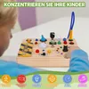 Montessori Toys Clock Busy Board Jouets Montessori à partir Voir les images du produit 6