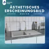 VBChome Granitspüle 76 x 44 cm Grau mit Armatur Produktbild-Vorschau 3