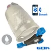 A product image showing a gas bottle level indicator with accompanying marketing graphics. Produktbild-Vorschau