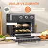 Minibackofen, 20L, 5 Funktionen, 360° Heißluft, Grillrost, Produktbild-Vorschau 6