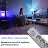 Qoltec 50272 listwa przeciwprzepięciowa szara 5 gniazd 230 Podgląd zdjęcia produktu 15